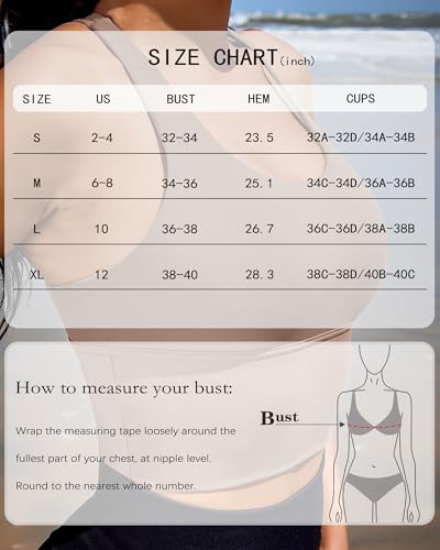 Image of XUNYU Sports Bras for Women High Support Longline Workout Tank Tops Built in Bra Padded Strappy Yoga Crop Top Cross Gym