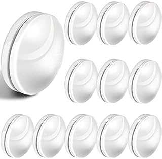 Magnetic Curtain Weights Drapery Weights Magnet Window Curtain Pendant Weights Tablecloth Magnets for Shower Curtain Liner to Stop from Being Blowing (White,8 Sets)