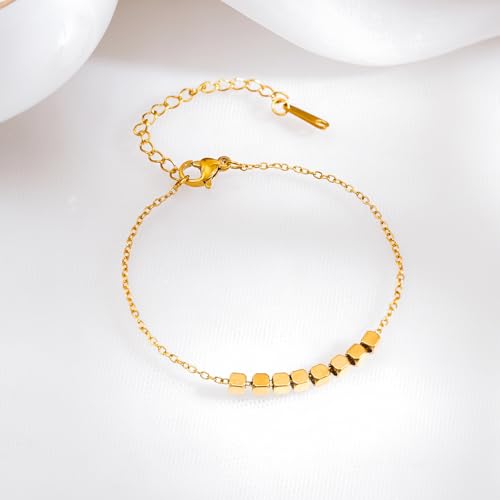 Image of Rubans Demi Fine Stainless Steel Bracelet Waterproof Gift for Women & Girls