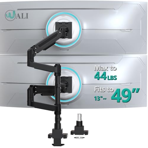 WALI Dual Monitor Mount for Ultrawide Screens