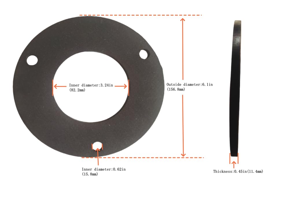Ersatz-Kupplungsreibscheibe 761-3002 961-3002 IH-384650-R3 IH-384650-R2 IH-384650-R1 passend für MTD IH Cub Cadet 800 108 1000 1200 1222 12500. Modell 126, 1450, 1650, 73, 86, 582, 580, 1050,