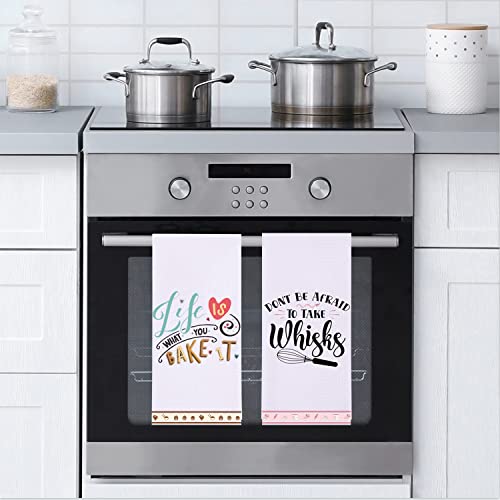 Lxomill Funny Kitchen Towels, Baking Gifts For Women, Baker Gift, Funny Baking Cooking Towels, Baking Funny Dish Towels #TOP2