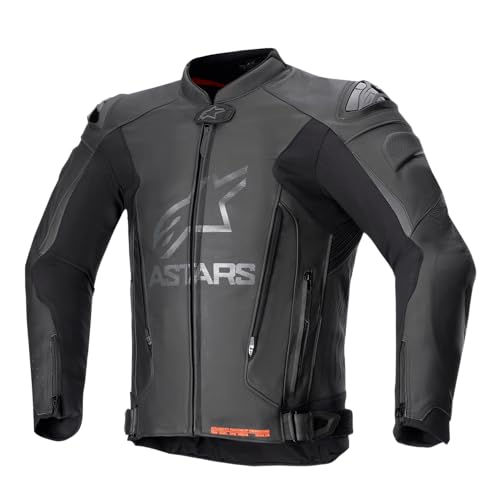 Alpinestars GP Plus V4 Veste en Cuir de Moto (Black,48)
