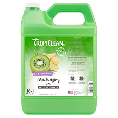 Après Shampooing Hydratant Tropiclean Kiwi et Beurre de Cacao - T 2