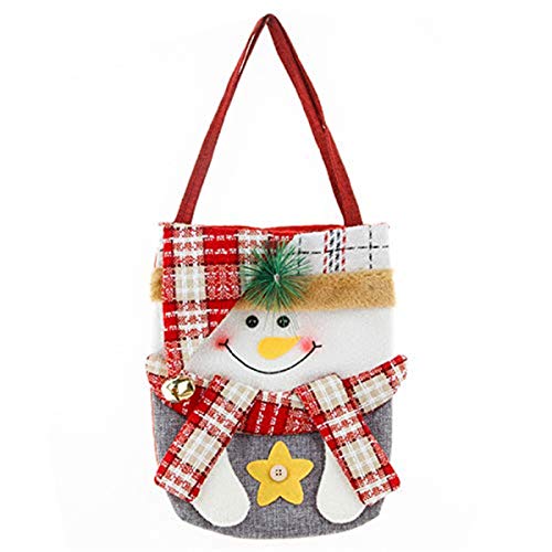 ZGPTX Weihnachtsgeschenktüte Geschenktüte Weihnachts-Einkaufstasche Dekorationen Kreativ Senden Freundin Freundin Kinder Kleine Geschenke Cover