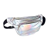 【Espacio suficiente en la riñonera】 2 espaciosos compartimentos con cremallera incorporados y 1 bolsillo interior oculto con cremallera. Suficiente espacio para artículos pequeños, el bolsillo oculto con cremallera es perfecto para algo importante. La riñonera liviana libera sus manos de artículos pequeños y evita que los roben.