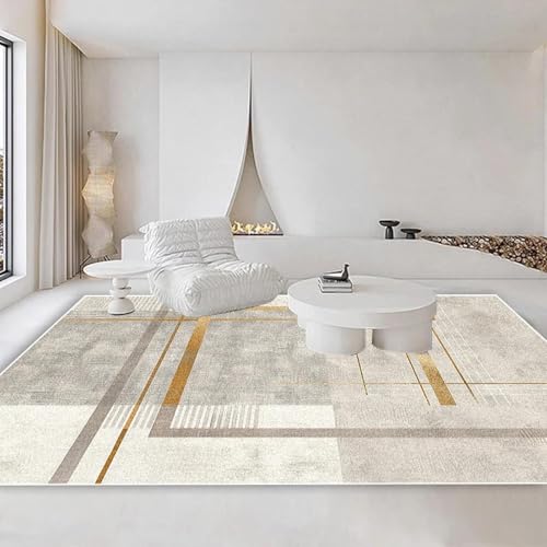 Tapis géométrique moderne de grande surface pour chambre - 2