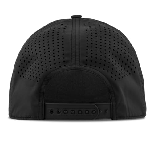 Image of Branded Bills Bare Flat 5 Panel Rope Hat for Men, Adjustable Snapback Golf Baseball Cap Flat Brim