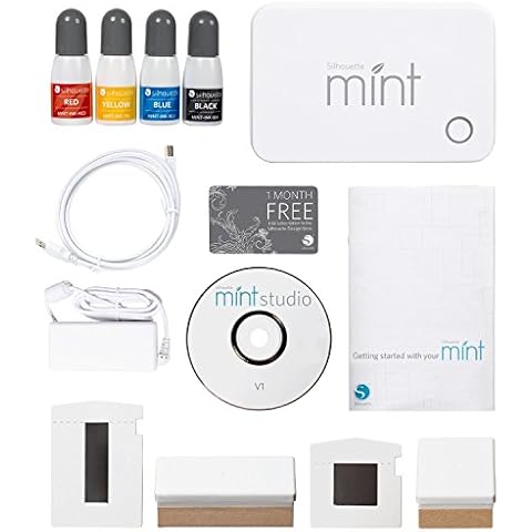 Silhouette America, Silhouette Mint Custom Printer (White) 4x4 Cover