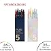 Produktbild LSWL 10pc / Set Youpin Kaco Pen 0.5mm Kaco Kugelschreiber KACOGREEN langlebiger Signing Pen Refill Black Ink + Kaco Refills (Color : 5black 5color Ink)