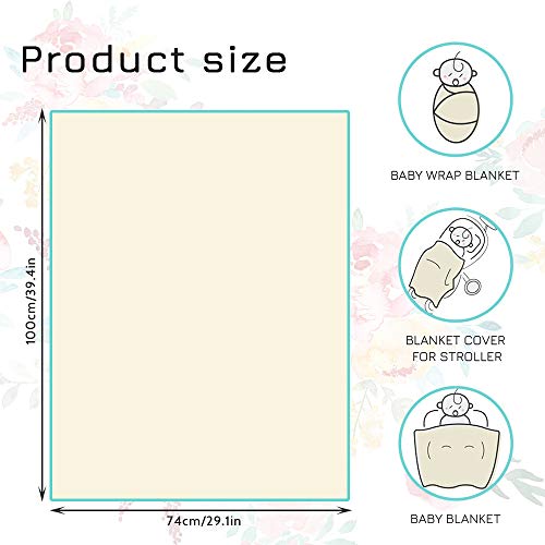 Tanofar Floral Baby Blankets, Minky Toddler Blanket For Boys Girls, Dotted Backing, Double Layer, Crib Receiving Blanket, For Nursery/Stroller/Toddler Bed/Carseat, 30 X 40 Inch, Watercolor Flower #TOP3