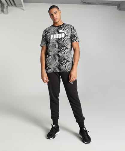 Image of PUMA Men's Cotton Regular Fit T-Shirt