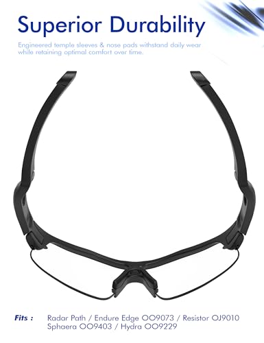 Image of SAUCER Replacement Nose Pieces Pads for Oakley Wind Jacket 2.0 OO9418 Sunglass