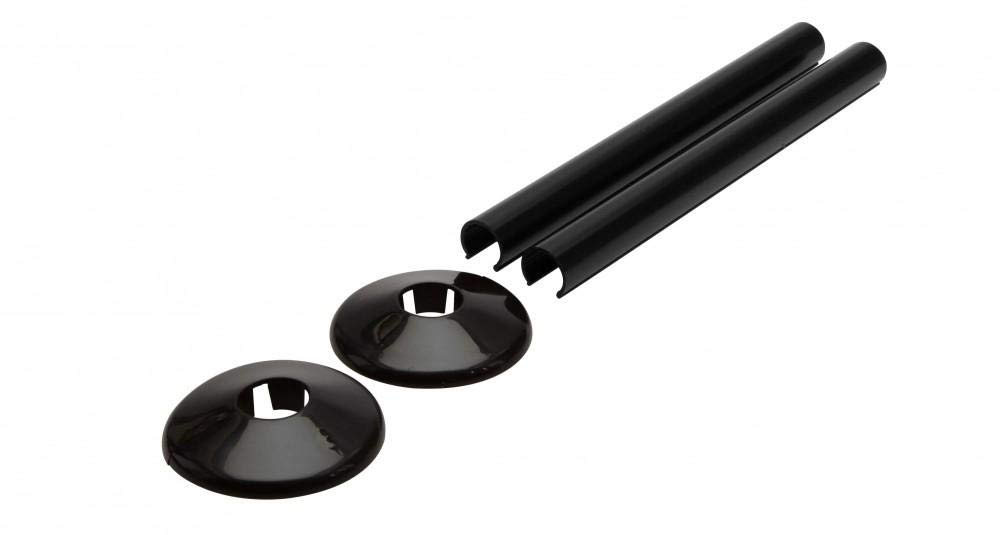 Companyblue Black 500Mm Talon Snappit For Towel Rail Radiators Pipe Covers And Collars (Black 500Mm)