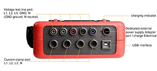 Hfbte Power Quality Analyzer Meter And Energy Analyzer Etcr5000 4 Pcs Etcr300F Flexible Coil Current Sensor #TOP3