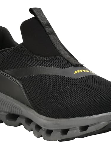 Image of Impakto Air Bounce Walking Shoes | Lightweight & Breathable Casual Shoes | Soft Cushioned Insole | Anti Skid Hexagonal Sole | Stylish Slip-in Fit System Shoes | Ideal for Walking, Gym & Casual Outing