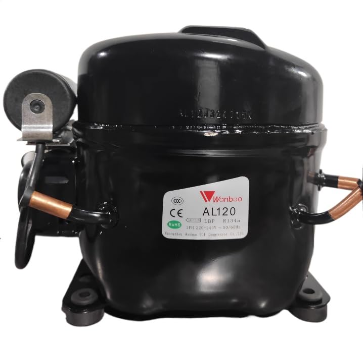 Available for Wanbao Refrigerated Freezer Compressor AL112 AL120 AL150 AL180 FL150ML 115/220V General Accessories (AL120 115V)