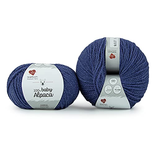 Image of Baby Alpaca, is Pure 100% Baby Alpaca Fibre. Oekotex Class 1 Certified. Pack of 2 Balls - 50gm Each Shade no - BAC07