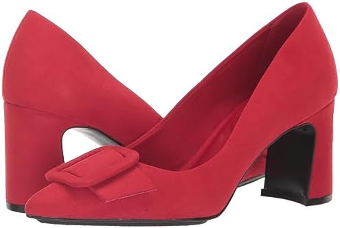 Anne Klein Women's BARETTA Pump, Red, 8.5 | Image 5