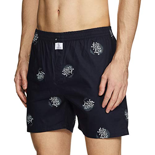 Image of Longies Men's Cotton Printed Regular Boxer Shorts
