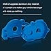 OGRC Aluminum Motor Mount Gear Cover Set Upgrade Parts for 1/10 Arrma Senton 4X4 550 Typhon 4X4 550 Granite 4X4 550 Rc Truck Replace ARA311029 (Blue)