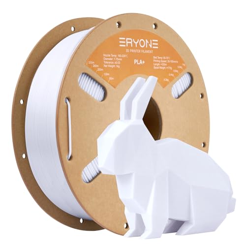 ERYONE Filament PLA+ 1.75 mm,3D Printing Filament PLA Plus for Most FDM 3D Printers,Dimensional Accuracy +/- 0.03 mm,1 k