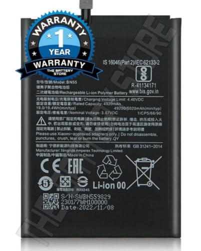 Image of Original BN55 Battery for Redmi Mi Note 9S Battery with 1 Year Warranty** (SEP060)
