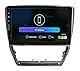 Autoradio für Skoda Octavia 2004/2014 Grau Android GPS Bluetooth WiFi USB DAB+ Touchscreen 10-Zoll 8core Carplay AndroidAuto