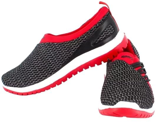 Running Shoes for Women and Girls (Color-Black, Red) - Comfort, Support, and Style!|-image-42