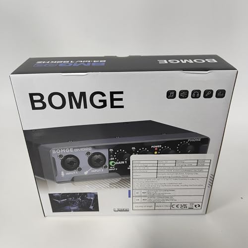 BOMGE BMG22 USB オーディオ インターフェイス の商品画像 8