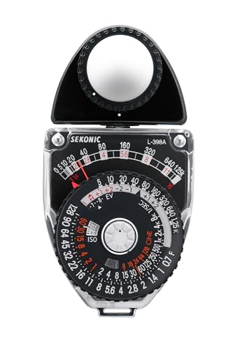 Sekonic L-398A Light Meter Studio Deluxe III (401-399),Black