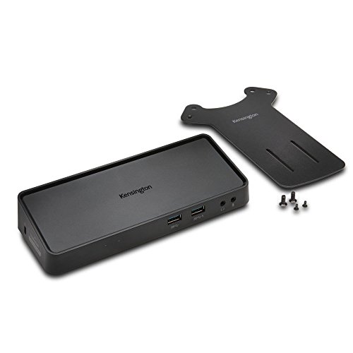 Kensington (SD3650) USB 3.0 Universal Dockingstation, Mit DisplayPort++ & HDMI Anschluss, 6 USB-Anschlüsse (2 USB 2.0 & 4 USB 3.0)… – Ansicht 5