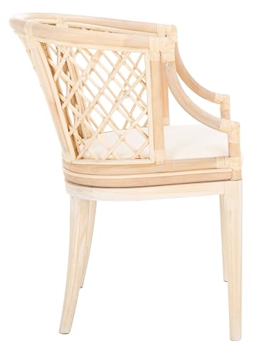 SAFAVIEH Carlotta Rattan Arm Chair