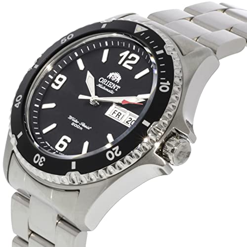 Buy Orient Mako II Automatic Black Dial Men's Watch FAA02001B9