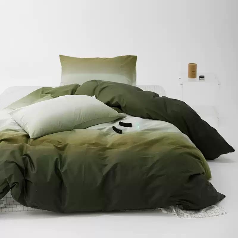 Soifox Beddengoed, groen, 135 x 200 cm, 6-delig, 2