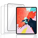 [2-Pack] iPad Pro 12.9 Screen Protector, [Installation Frame] [Face ID Recognition] Ainope Ipad 12.9 Screen Protector Anti-Fingerprint Scratch Resistance Tempered Glass Protector for iPad 2018 12.9