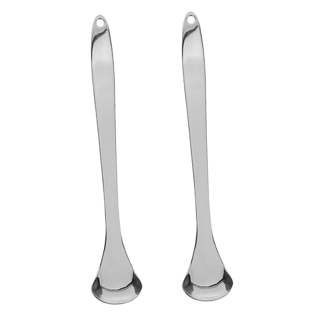 Healeved Tongue Cleaning Scraper Set Stainless Steel Oral Care Tool for Bad Breath Tongue Health