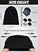 Senker Fashion Slouchy Beanie Hats for Women Men, Chemo Headwear Cotton Beanies Soft Lightweight Chemo Skull Cap Elastic Black Khaki