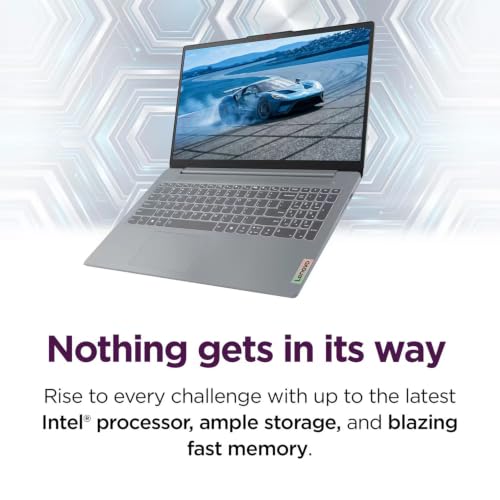 Image of Lenovo IdeaPad Slim 3i • 15.6 inch FHD Laptop with Microsoft 365 • Intel N150 CPU • 8GB DDR5 • 128GB PCle SSD • Win 11