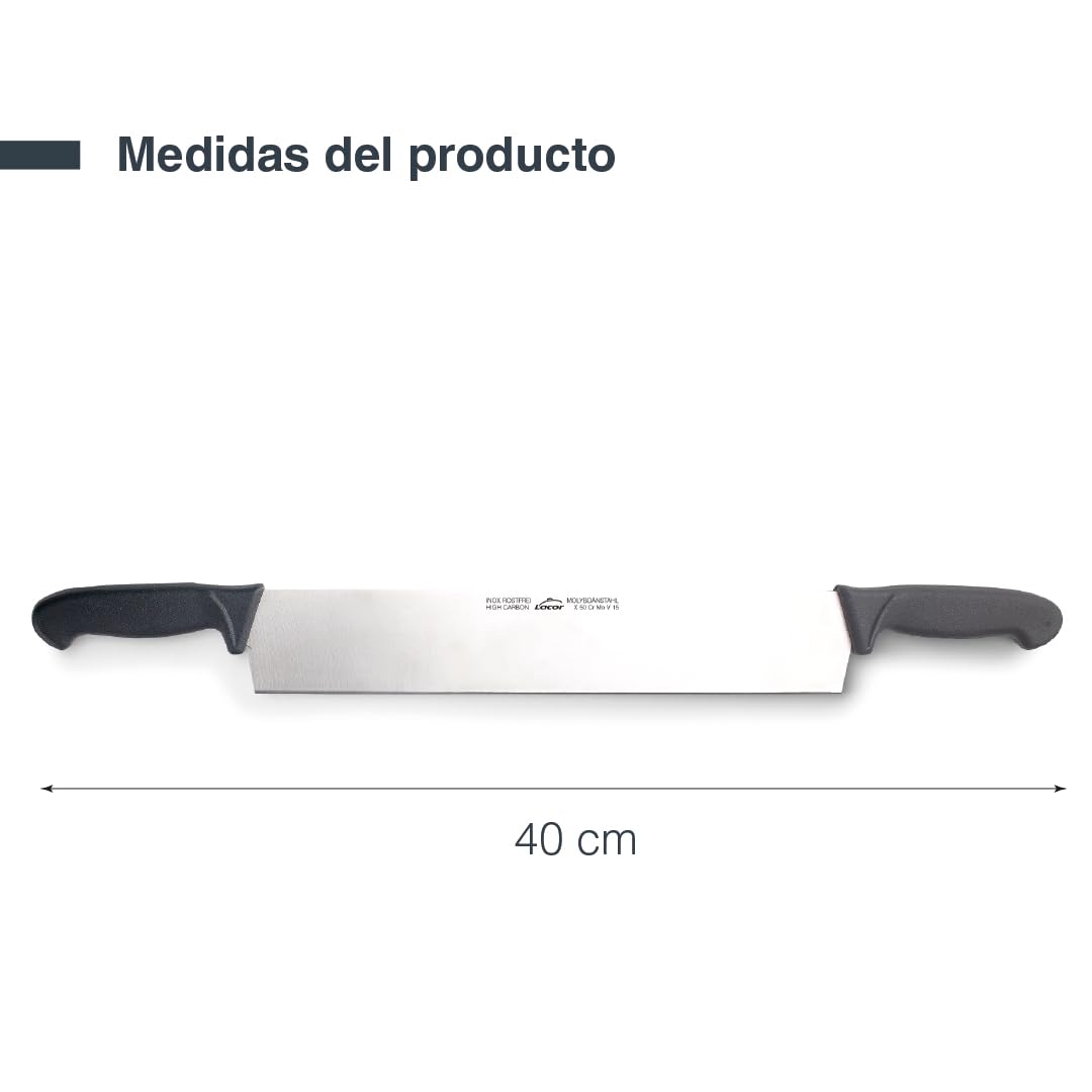 LACOR Cuchillo para queso profesional Acero inoxidable 40 cm