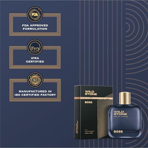 Image of Wild Stone Icon Perfume for Men, 100ml| Luxury Eau De Parfum | Long-Lasting Fragrance | Best Gift for Him l Premium Perfume for Men l Infused with Woody & Fruity Notes
