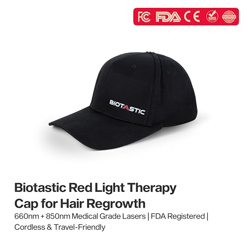 Image of Red Light Therapy Cap with 112 Laser Diodes - Lightweight, Non-Invasive Wellness Device for Scalp Care | 6-Min Daily Use | FDA Registered for Safe Home Use