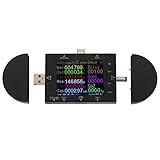 USB-Tester SpannungsprüFer Sichere EchtzeitüBerwachung Konfigurierbare Parameter 5V-32V Schutzleistung PD-Leistungsmesser FüR DC-GeräTe