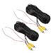 Produktbild 2 pcs RCA Stecker auf Stecker Auto Video Audio Verlängerungskabel mit Detection Trigger für Auto Reverse Rückfahrkamera Parkplatz, 12 Meter