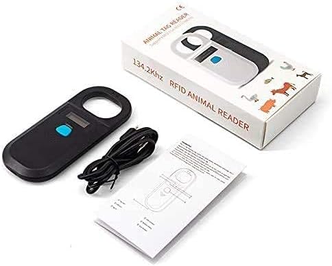 ISENVO Állat Chip Olvasó Töltöthető RFID Mikro Chip Szkenner 134.2 125 kHz