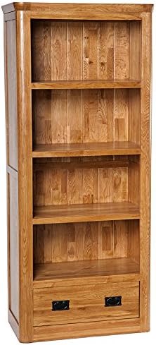 Hallowood London Oak Large Bookcase