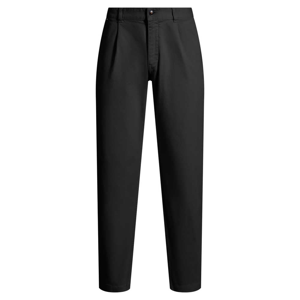 BOSS Herren Chino-Pleated Chino aus Stretch-Baumwolle mit Dobby-Struktur und Bundfalten