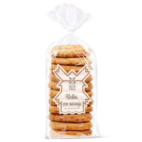 EL MOLINO DE DIA rollos con naranja bolsa 420 gr