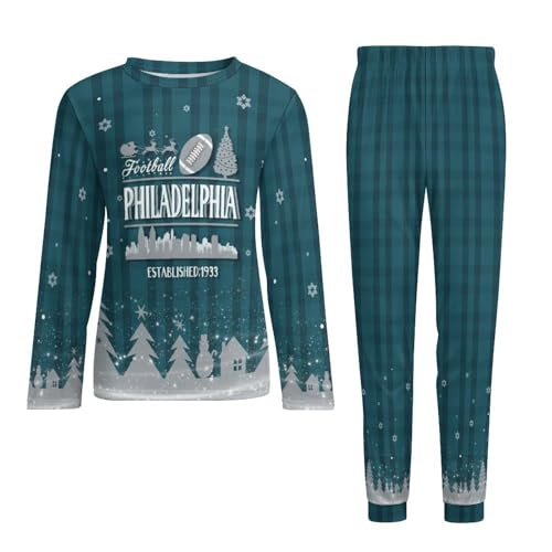 Custom Pajama Set with Name Number Personalized Two-Piece Pajamas for Men Women Couples Pj Sleepwear Loungewear Set Gifts2