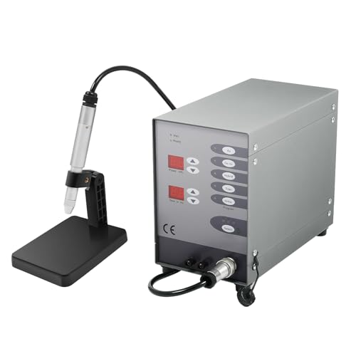 Image of JLOSHUTN Pulse Argon Arc Welder 110V - 600A TIG Welding Machine with LCD Display, 100W Power - for Jewelry, Dental & DIY Metal Work